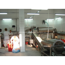 Feet processing equipment for slaughterhouse equipment